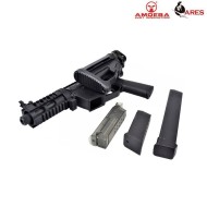 Electric Rifle M4 45 Pistol X-class Black Amoeba Ares (ar-m45-b)