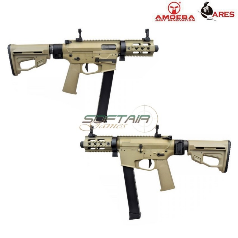 Electric Rifle M4 45 Pistol X-class Dark Earth Amoeba Ares (ar-m45-t)