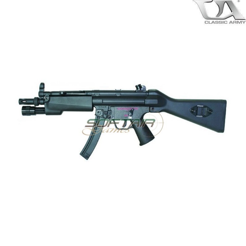 Fucile Elettrico Mp5a4 Lighted Forearm Black Classic Army (ca-mp011m)