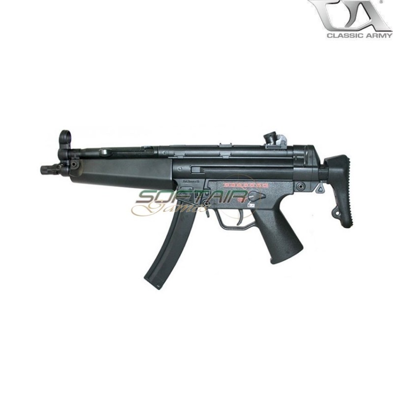 Fucile Elettrico Mp5a5 Wide Forearm Black Classic Army (ca-mp008m)