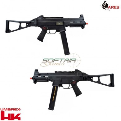 Electric Rifle Blowback Ump Hk Black Umarex Ares (ar-smg1)