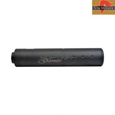 Silenziatore Simple 14x1 Ccw 150mm Black Big Dragon (bd-0449)