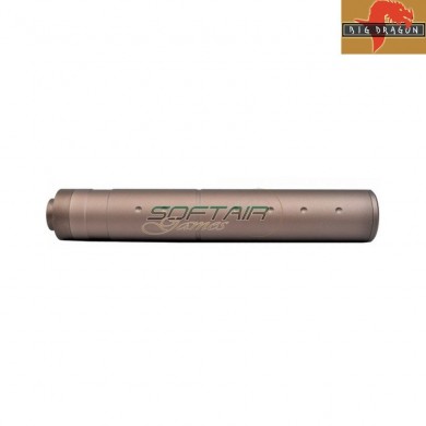 Silenziatore Simple 14x1 Ccw 190mm Cb Big Dragon (bd-0452)