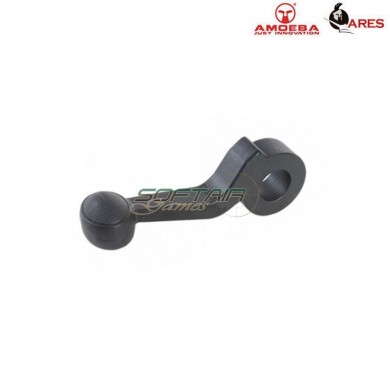 Leva Di Armamento Type 1 Matte Grey Cnc Per M700 Stiker Ares Amoeba (ar-ch04)