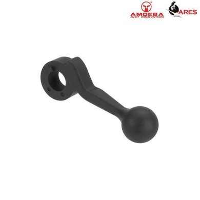 Cocking Handle Type 3 Matte Grey Cnc For M700 Stiker Ares Amoeba (ar-ch06)