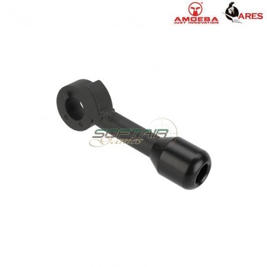 Leva Di Armamento Type 4 Matte Grey Cnc Per M700 Stiker Ares Amoeba (ar-ch14)