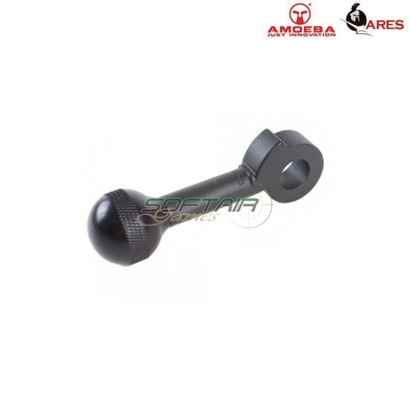 Leva Di Armamento Type 5 Matte Grey Cnc Per M700 Stiker Ares Amoeba (ar-ch15)
