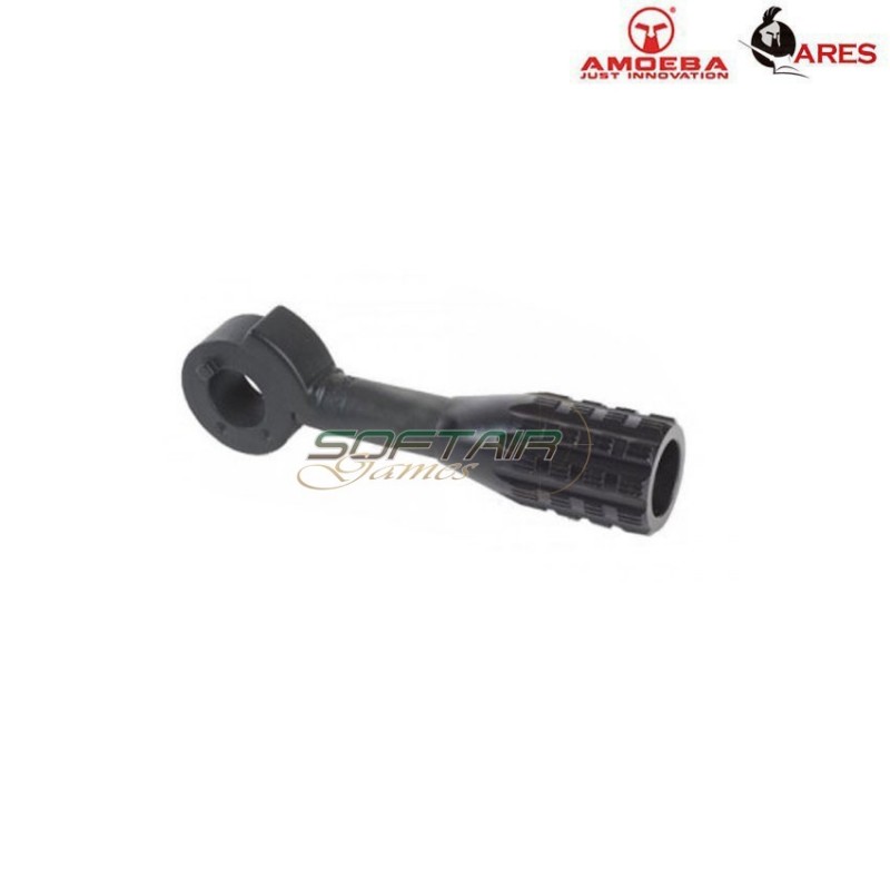 Leva Di Armamento Type 6 Matte Grey Cnc Per M700 Stiker Ares Amoeba (ar-ch16)