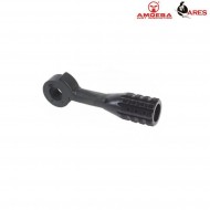 Leva Di Armamento Type 6 Matte Grey Cnc Per M700 Stiker Ares Amoeba (ar-ch16)