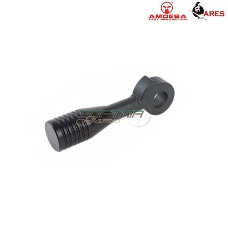 Leva Di Armamento Type 7 Matte Grey Cnc Per M700 Stiker Ares Amoeba (ar-ch17)