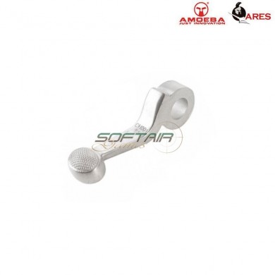 Leva Di Armamento Type 1 Silver Acciaio Per M700 Stiker Ares Amoeba (ar-ch07)
