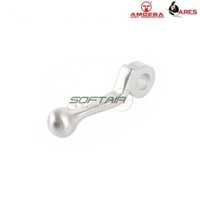 Leva Di Armamento Type 3 Silver Acciaio Per M700 Stiker Ares Amoeba (ar-ch09)