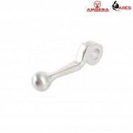 Leva Di Armamento Type 3 Silver Acciaio Per M700 Stiker Ares Amoeba (ar-ch09)