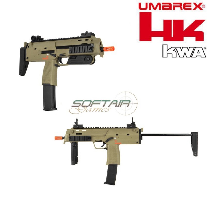 Gas Submachine Tan Heckler & Koch Mp7 A1 Blowback Umarex Kwa (kwa-um-mp7-tan)
