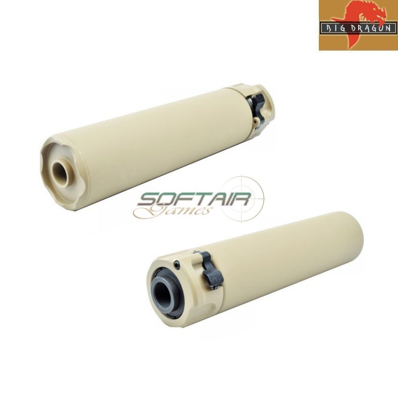 Silenziatore Socm 2 Long 556 Style Dark Earth Big Dragon (bd-0509lt)