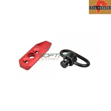 Red Qd Sling Mount For Keymod System Big Dragon (bd-9081b)
