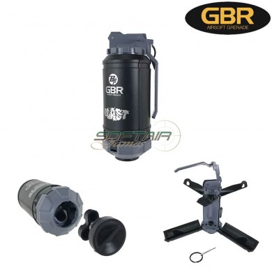 Granata A Molla Black Airsoft Bigrr Gbr (br-cg-01)