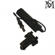 Remote Dual Swtich For All X-series Flashlight Milsim Series (ms-110-bk)