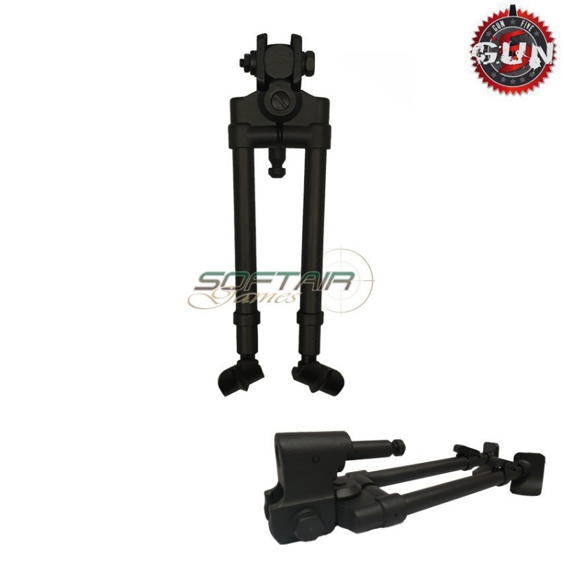 Bipiede Estendibile Aw338 Type Black Gun Five (gf-bp-003)