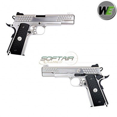 Pistola A Gas Kac Knight Hawk M1911 Silver We (we-110329)