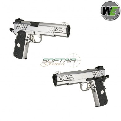 Gas Pistol Kac Knight Hawk M1911 Silver We (we-110329)