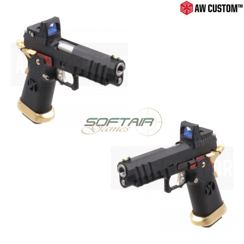 Gas Pistol Hi-capa 4.3 Hx2601 & Rmr Dot Armorer Works (aw-110739)
