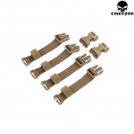 Kit Cinghie Coyote Brown Per Tactical Vest Emerson (em7330cb)
