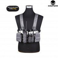 Tactical Chest Hs Style D3cr Wolf Grey Emerson (em7442wg)
