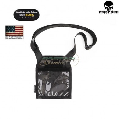 Documents Pouch Multicam® Black Genuine Usa Emerson (em9059mcbk)