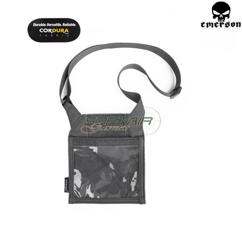 Documents Pouch Wolf Grey Emerson (em9059wg)