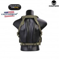 Tactical Easy Chest Rig Ranger Green® Genuine Usa Emerson (emb7450rg)
