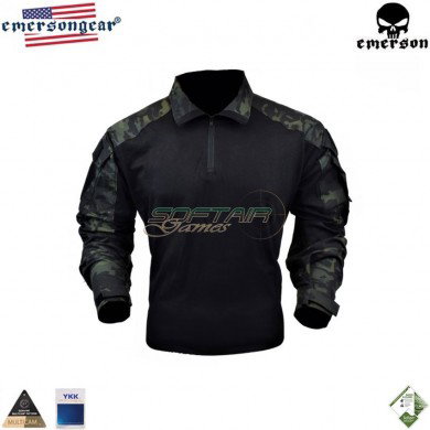 Tactical Blue Label G3 New Gen Combat Shirt Multicam Black® Genuine Usa Emerson (emb9322mcbk)