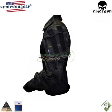 Tactical Blue Label G3 New Gen Combat Shirt Multicam Black® Genuine Usa Emerson (emb9322mcbk)