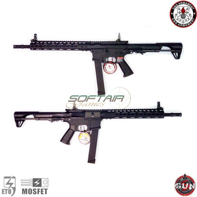 Electric Rifle Aeg Gf16 Precision Arp9 Keymod 12" Black G&g (gg-gf-arp-9mm-12)