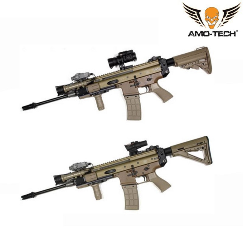 Adattatore Dark Earth Tubo Calcio M4 Per Scar Amo-tech® (amt-2404-de)
