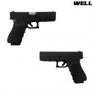 Co2/gas Pistol Double Magazine Glock 17 Black Well (g197)