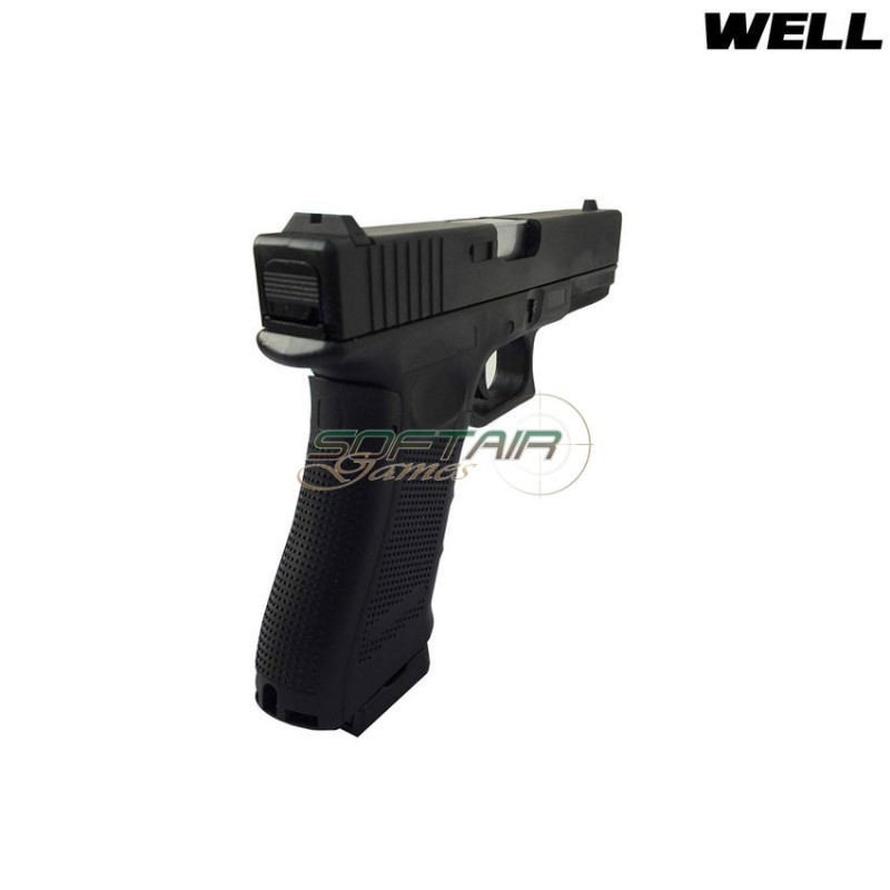 Co2/gas Pistol Double Magazine Glock 17 Black Well (g197)