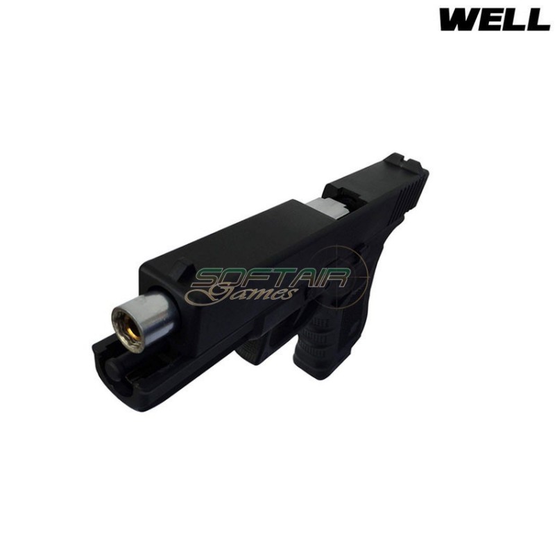 Co2/gas Pistol Double Magazine Glock 17 Black Well (g197)