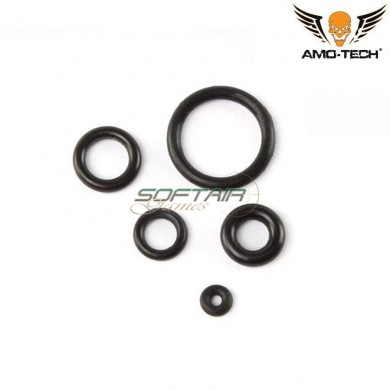 Complete Set 5 O-ring For Gas Valves Ksc Amo-tech® (amt-7442)