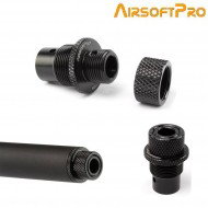 Adattatore Silenziatore Upgrade Black Per Snow Wolf M24 Civil Airsoftpro® (ap-7431)