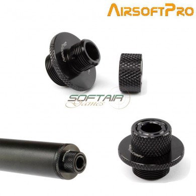Adattatore Silenziatore Upgrade Black Per Well Mb4401 Vecchi Modello Airsoftpro® (ap-7432)