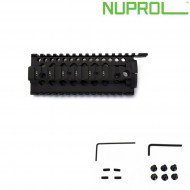 Bocca Rail 7 Inches Type Dd Omega Black Nuprol (nu-nrs-03-07-blk)