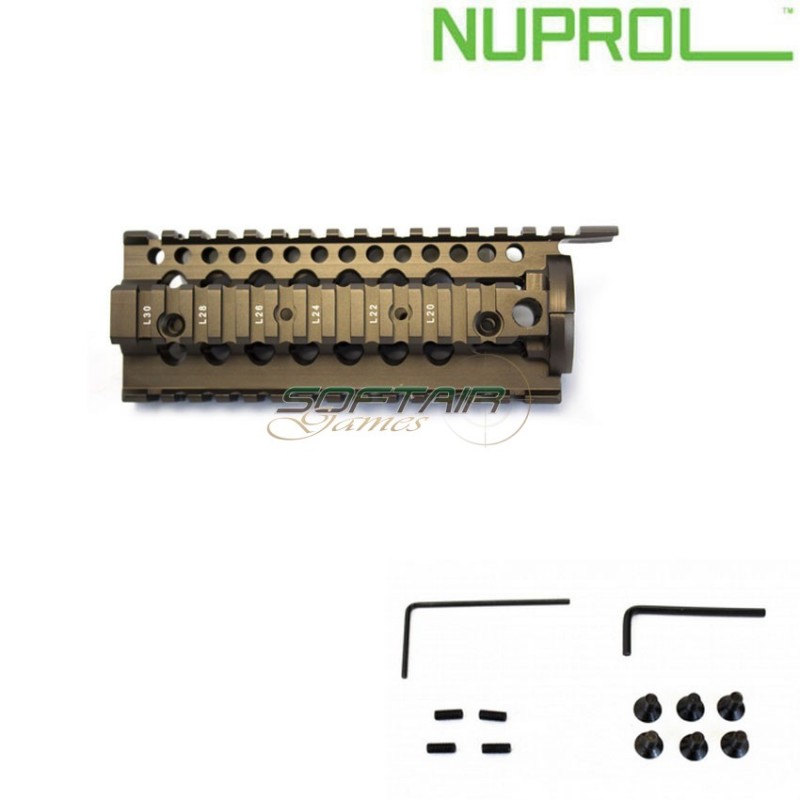Bocca Rail 7 Inches Type Dd Omega Bronze Nuprol (nu-nrs-03-07-bro)