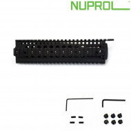 Bocca Rail 9 Inches Type Dd Omega Black Nuprol (nu-nrs-03-09-blk)