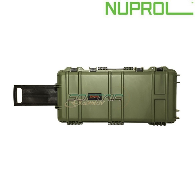 Valigia Tattica Medium In Pvc Iniezione Green Pnp Version Nuprol (nu-nhc-08-grn)