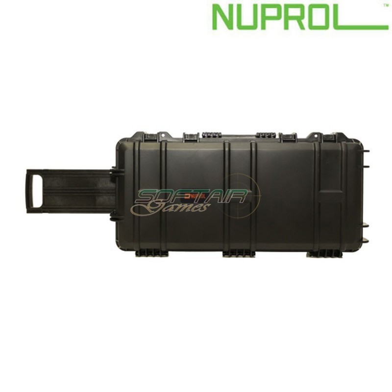 Valigia Tattica Medium In Pvc Iniezione Black Pnp Version Nuprol (nu-nhc-08-blk)