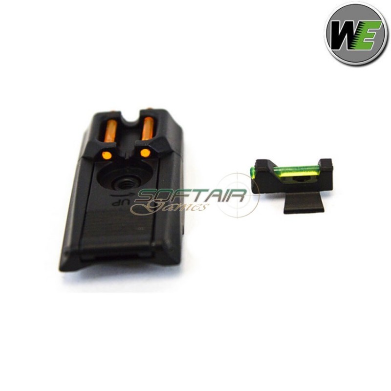 Tacche Di Mira Fibra Per Pistola Hi-capa E-force We (we-pg-009-012)