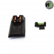 Tacche Di Mira Fibra Per Pistola Hi-capa E-force We (we-pg-009-012)