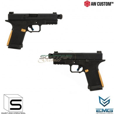 Gbb Gas Pistol Sai Blu Compact Emg Black Armorer Works (aw-sai-110741)