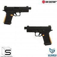 Gbb Gas Pistol Sai Blu Compact Emg Black Armorer Works (aw-sai-110741)